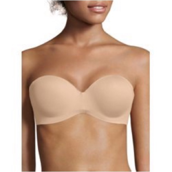 Maidenform Other - Maidenform No Slip Smooth Look Strapless Bra Sz  40DD